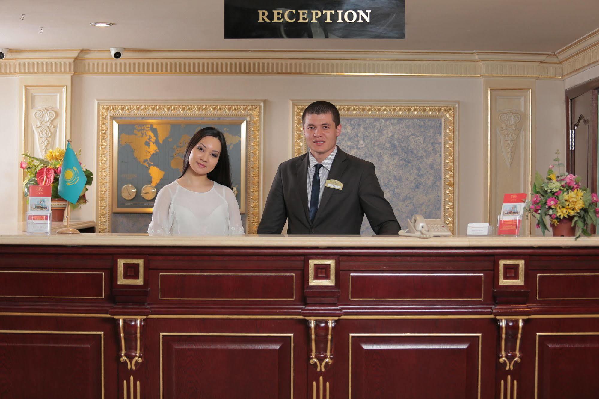Grand Aiser Hotel Almaty Exterior foto